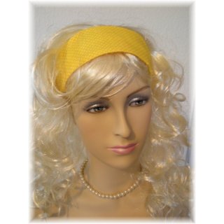 Haarband mit gelben Streublmchen