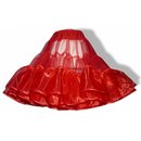 Petticoat  rot Unterrock mit Oragnza und Tll kombiniert