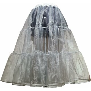 Traumhafter Petticoat Crystal wei 80cm