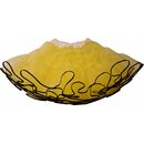 Petticoat gelb einlagig Tüll zitronella standhaft