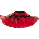 Petticoat rot schwarz 50er Jahre zweilagig Volumen
