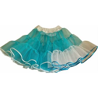 Petticoat Tll trkis wei 58cm