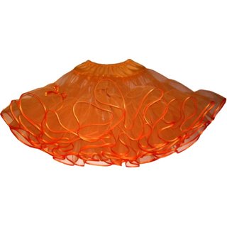 Petticoat orange einlagig