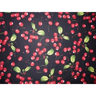 Petticoatkleid Cherry dunkelblau oder schwarz Kirschen rot