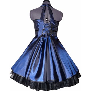 Taftkleid Petticoatkleid 50er Jahre zum Petticoat royalblau