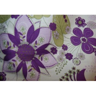 50er Kleid mit Petticoat wei Blumen lila violet Tanzkleid  Jugendweihe Party 40